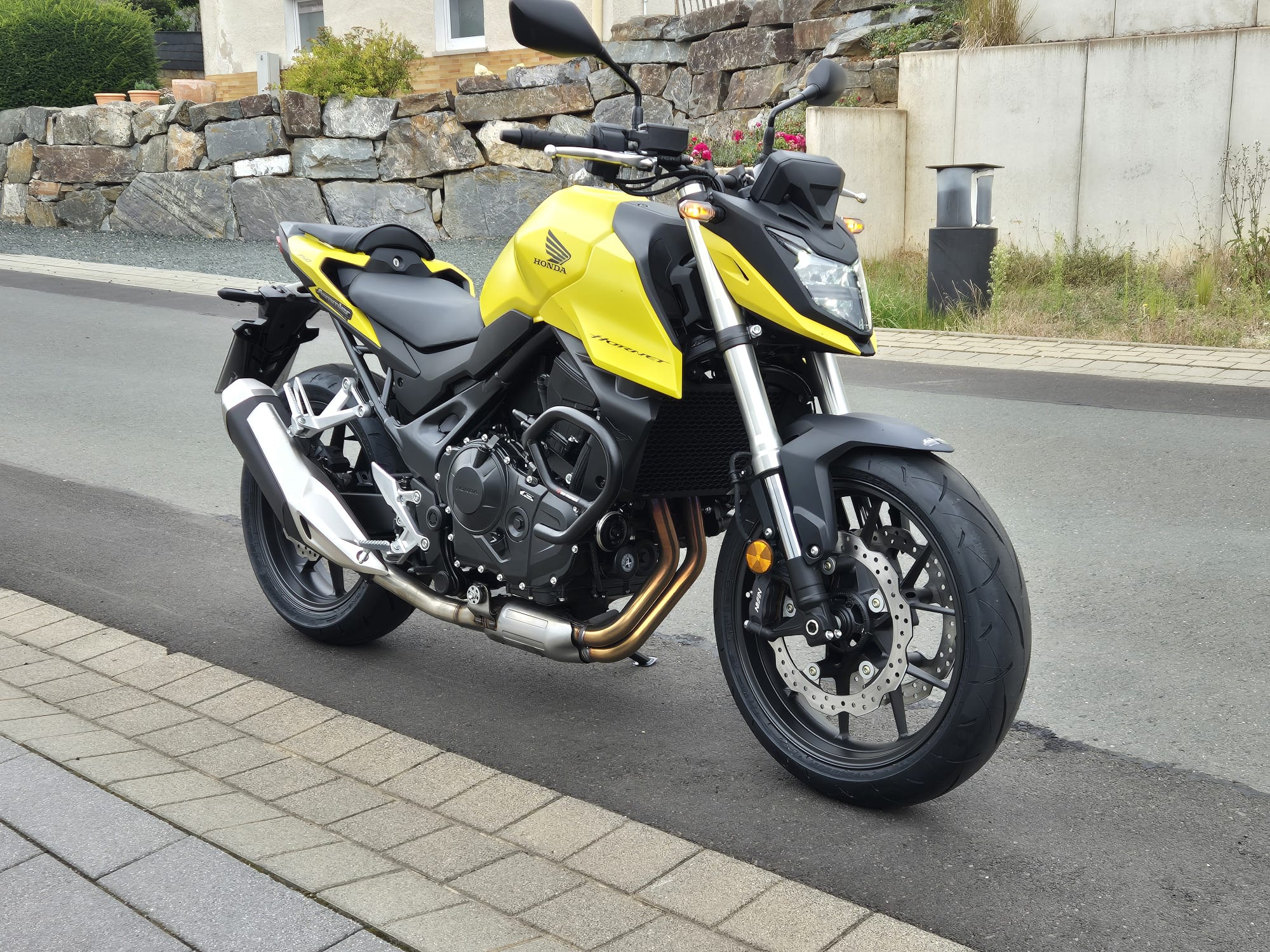 Frontaufnahme Honda Hornet